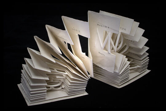 A Roman alphabet, 1993, Helen Malone; 