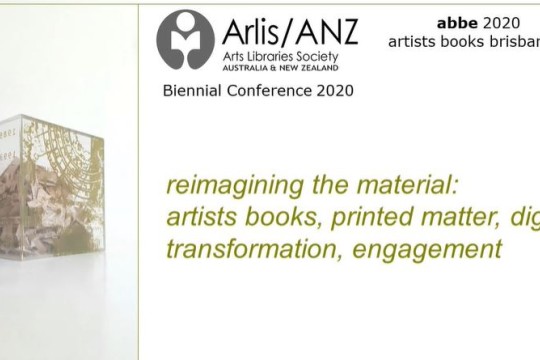 Arlis/ANZ conferfence - Margaret Warren's presentation