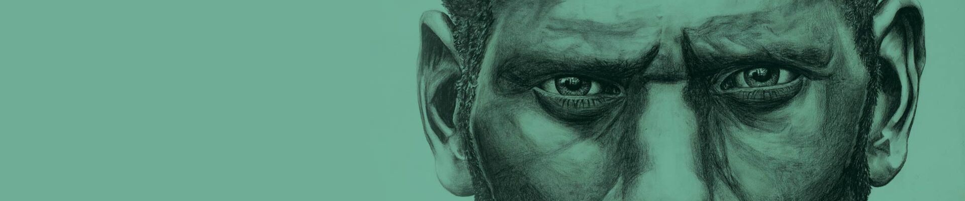 Dylan Mooney, Stop and Stare Series, 2019. Pencil and charcoal on paper. John Oxley Library, State Library of Queensland. Accession no. 31872