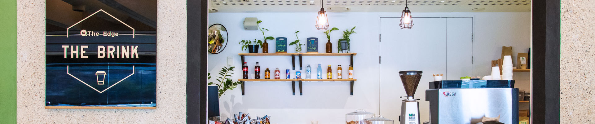 The Bink coffee shop inside the Edge.