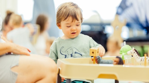 Play time in The Corner, State Library of Queensland