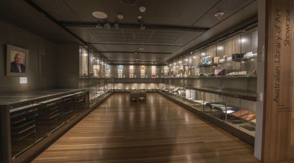 Australian Library of Art Showcase, level 4
