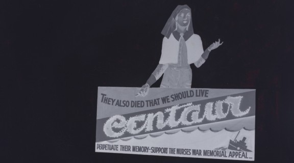 Centaur Memorial Fund for Nurses Advertising Negative, 1948