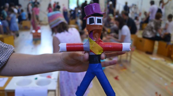 Children's workshop, Tape it, Briony Barr 2023
