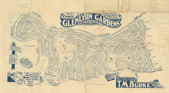 Plan of allotments to be sold.