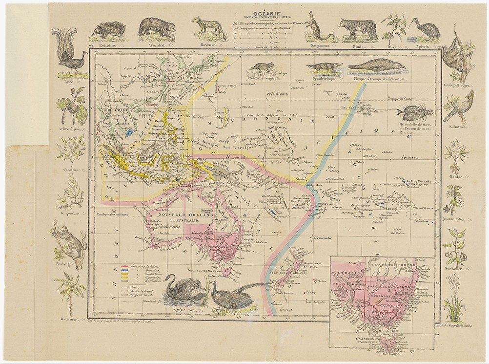 Oceanie. Bruxelles : Callewaert freres :1869. Record No. 725434