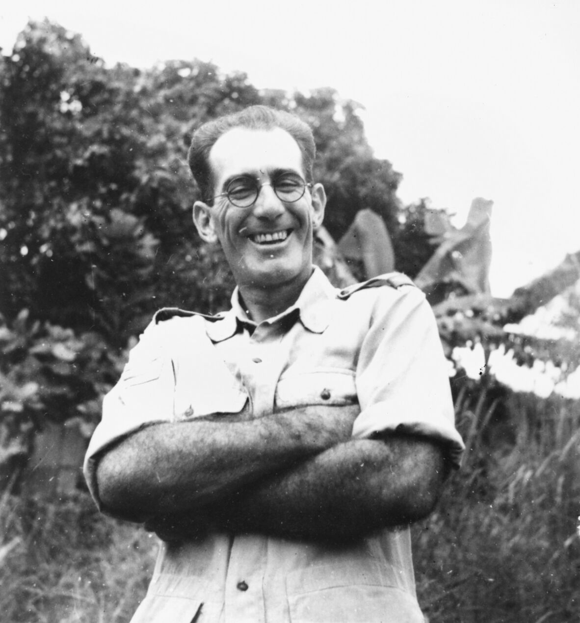 Sergeant James Wieneke on Thursday Island 1943.