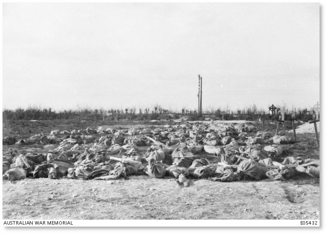 Bodies awaiting reburial