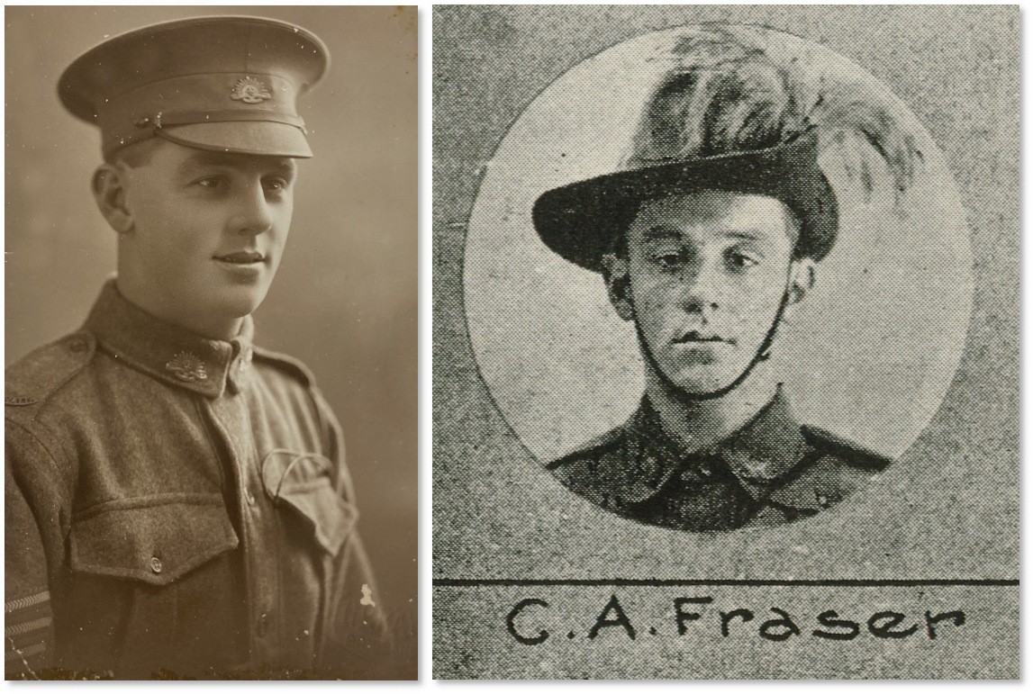 Private Claude Fraser, Graves Registration Detachment