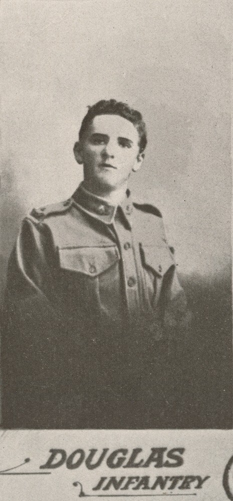 Picture of a soldier in 1915, Douglas Gordon