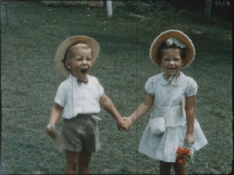 Excitement captured in the home movie collection of the Podmore family.