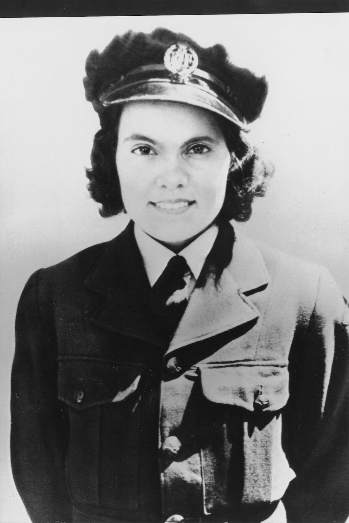 Oodgeroo Noonuccal in full Australian Women's Army Service uniform