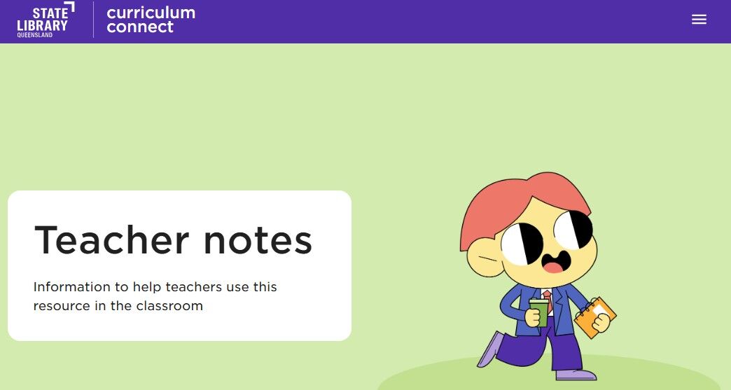 Fact or Fiction? teacher notes website header