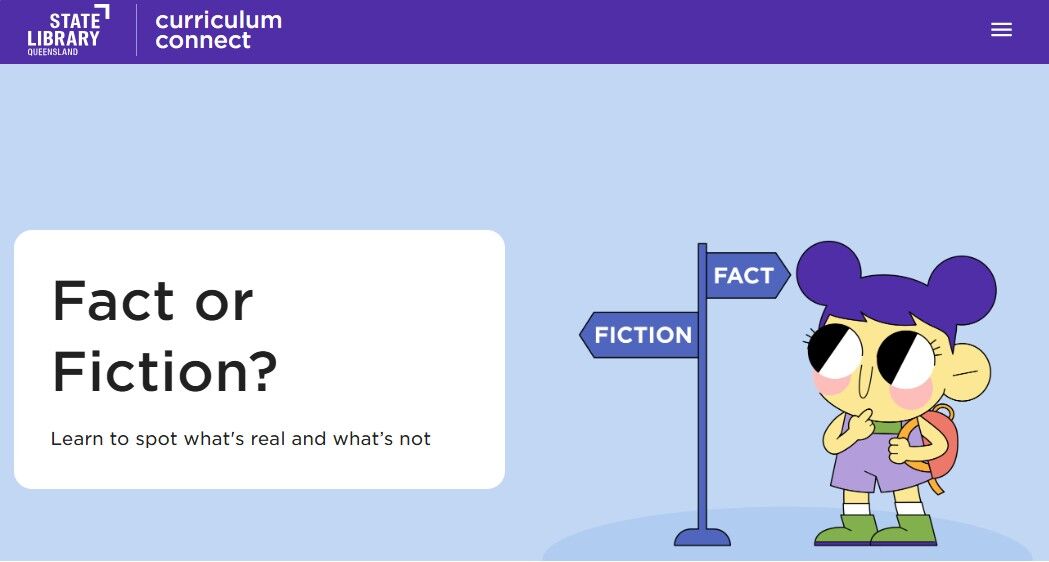 Fact or Fiction? website header