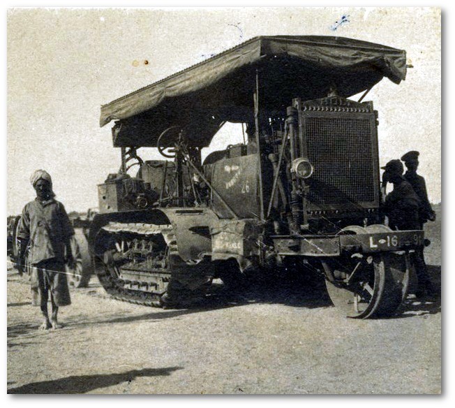 Tractor engine, Palestine