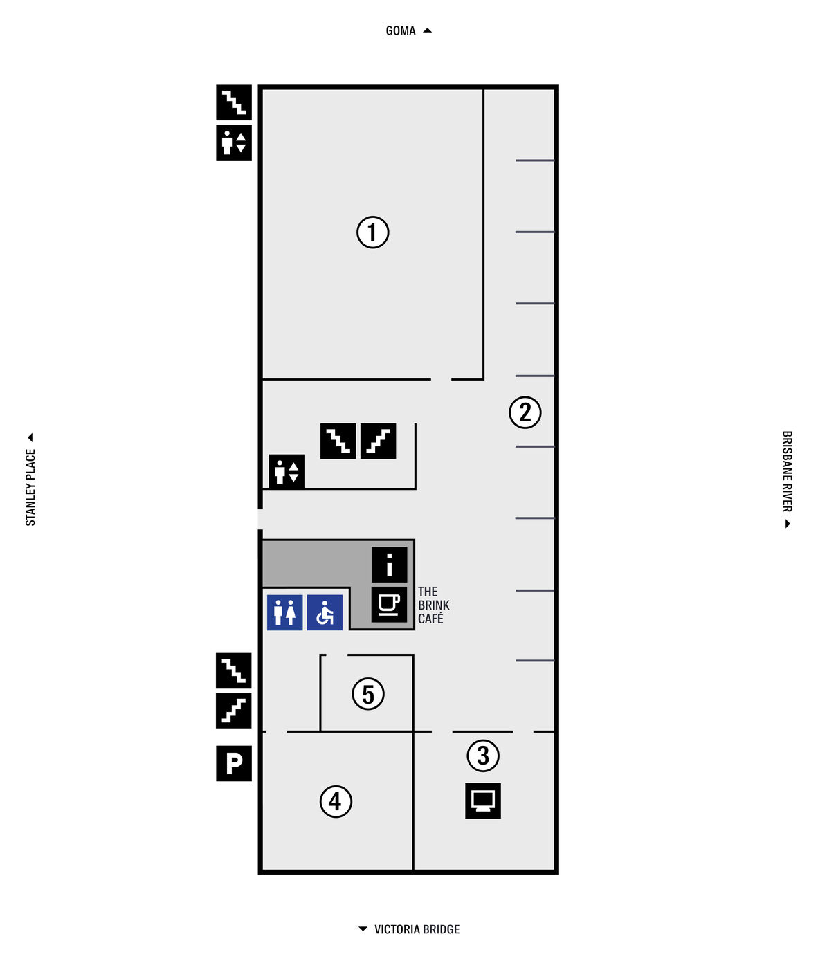 Floorplan of The Edge building.