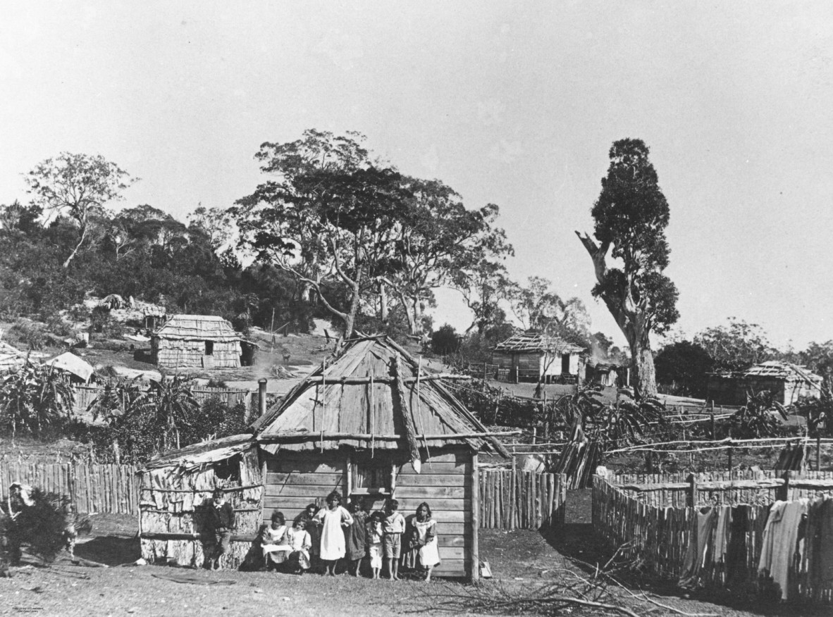 Myora Mission, Stradbroke Island, ca. 1891.