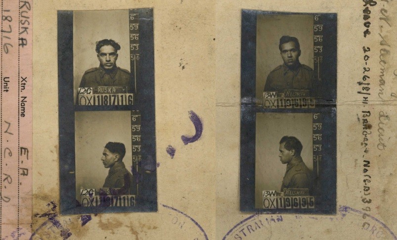 Oodgeroo’s brothers, Edward Allen Ruska (left) and Eric Victor Ruska (right), courtesy of National Archives of Australia.