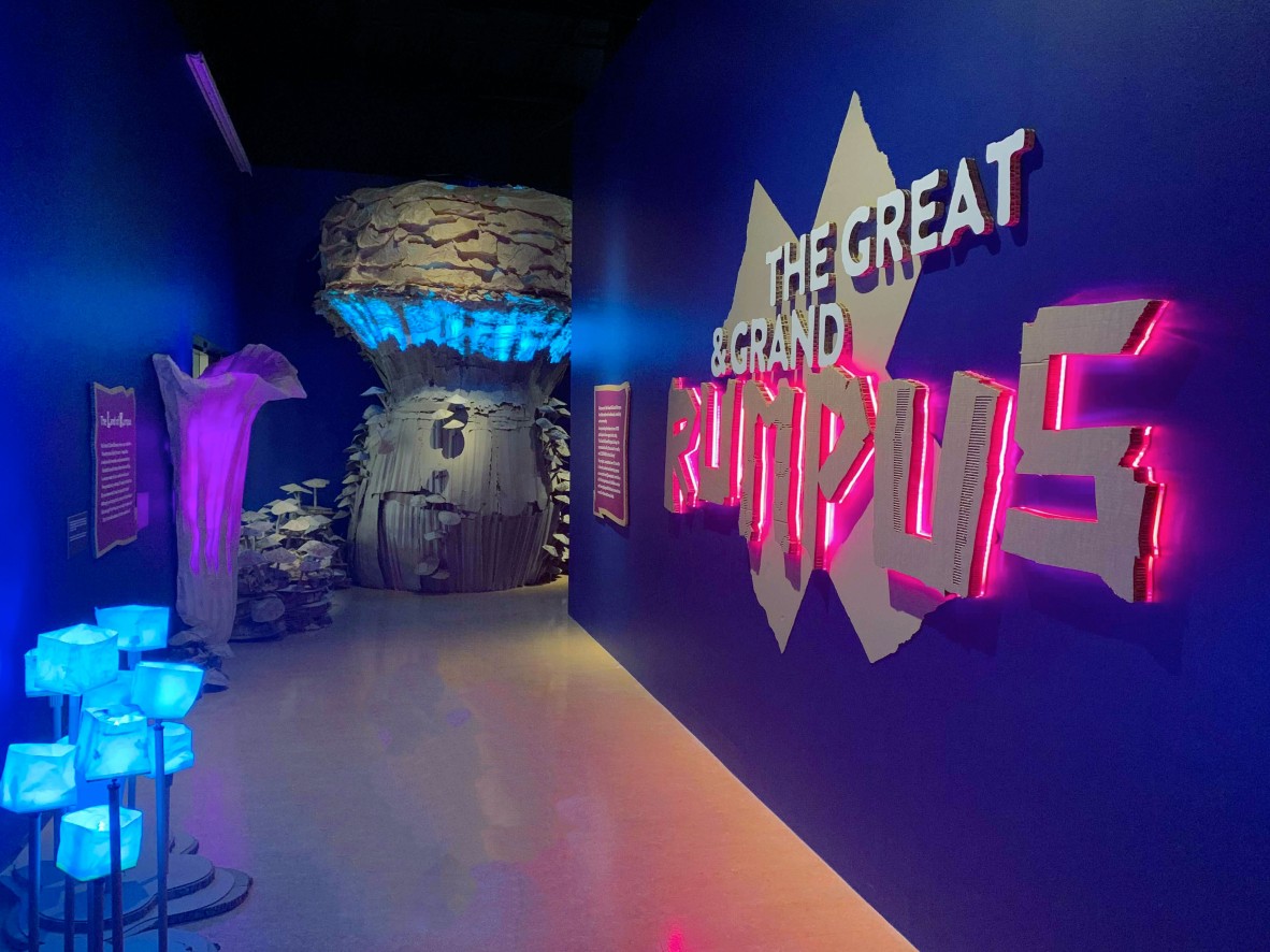 Entry hall of the Great & Grand Rumpus
