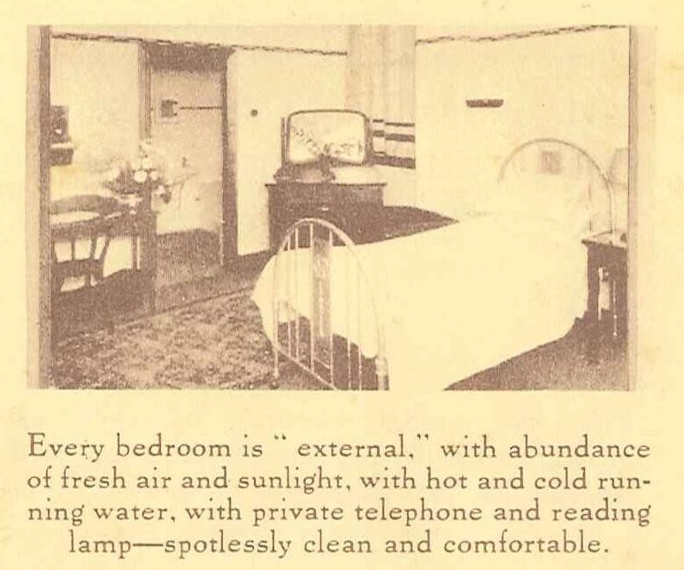 advertisement for a room in the canberra hotel