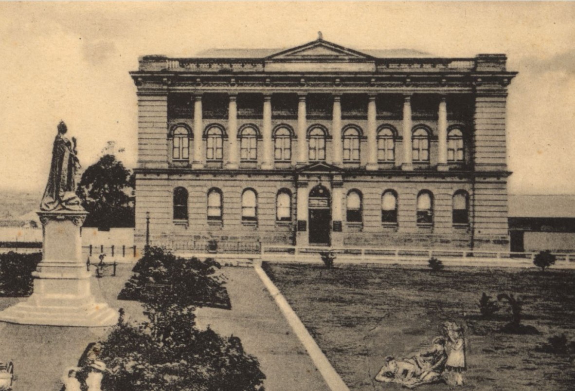 Public Library of Queensland (later known as State Library of Queensland), ca.1910.