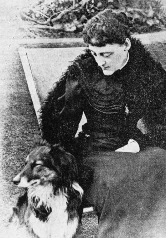 Novelist Rosa Praed  (1851 -1935). Neg. no. 177519.  John Oxley Library, State Library of Queensland