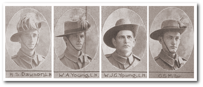 Soldier portraits from The Queenslander