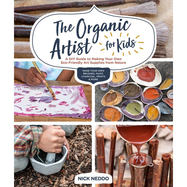 Book cover of The Organic Artist for Kids