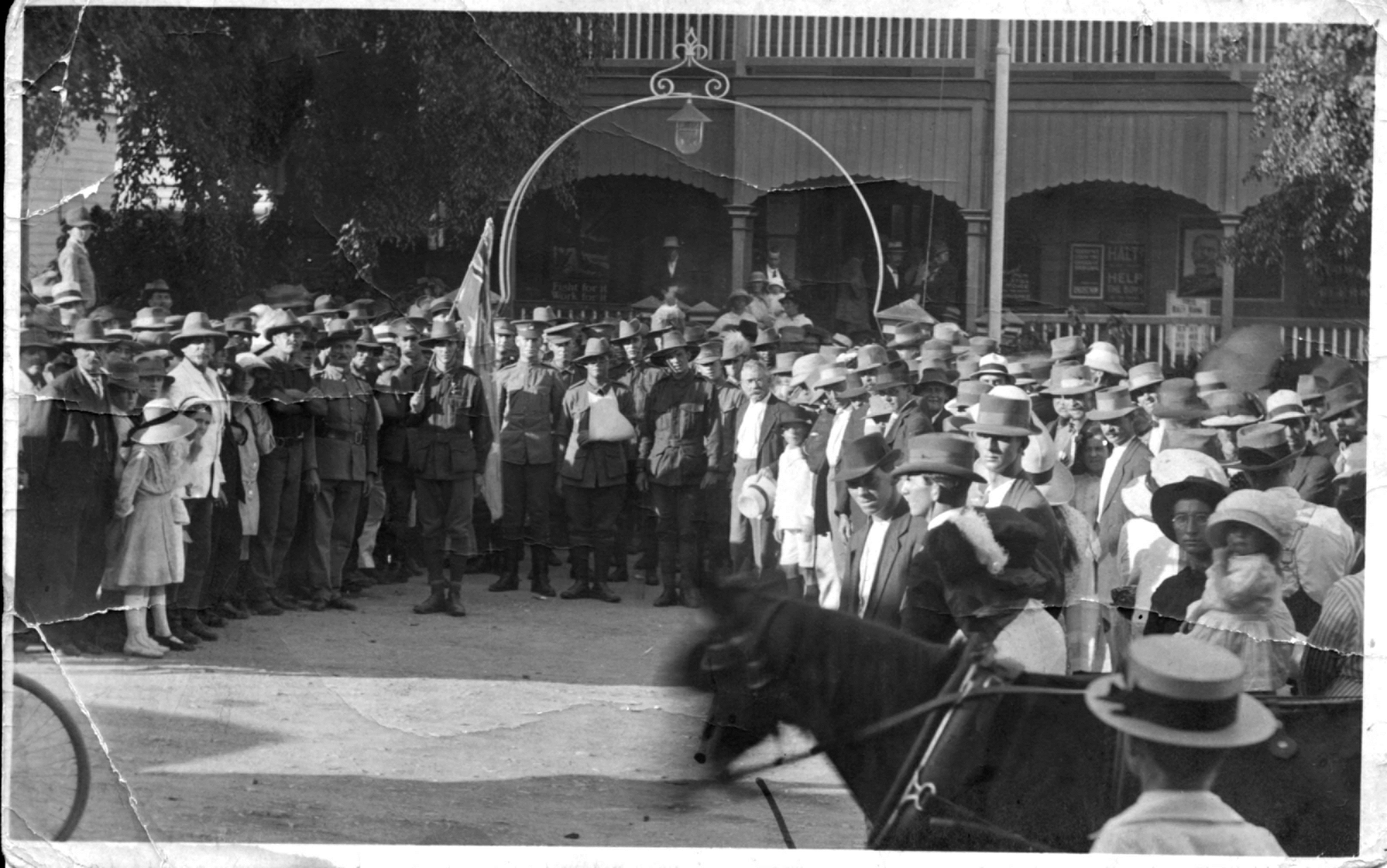 Researching a World War I Photograph Found at the Pentland Dump State